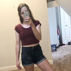 Maroon DownEast Shirt